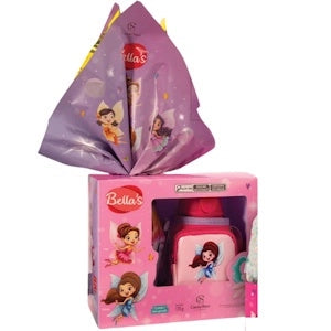 Ovo de Páscoa Bellas Garrafa Infantil Meninas Criança cs Chocolate ao Leite 170g Presente 2025