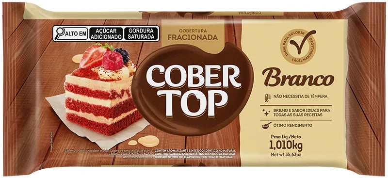 Barra Cobertop Branco 1,010kg