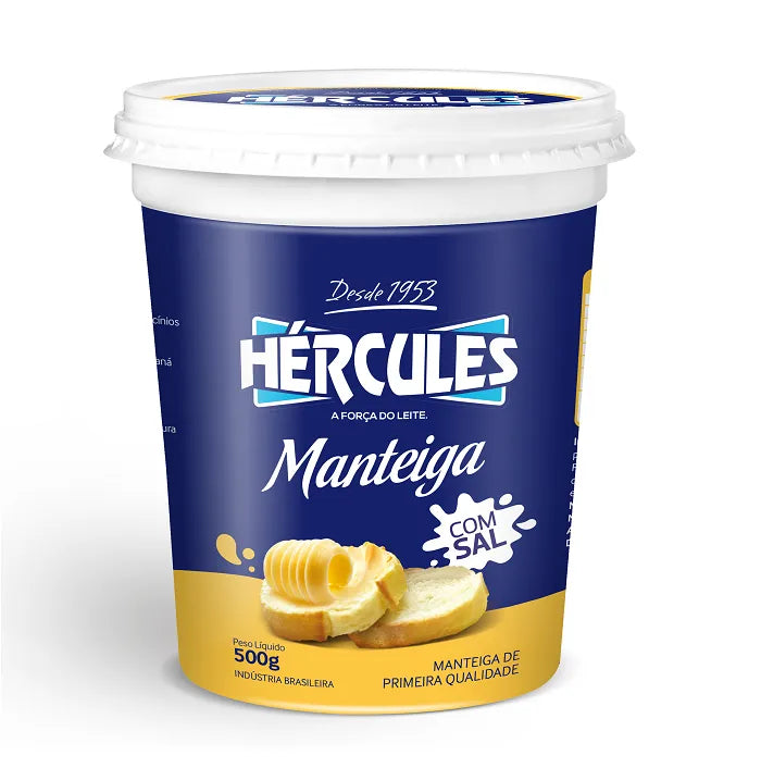 Manteiga Hércules com Sal - 500g