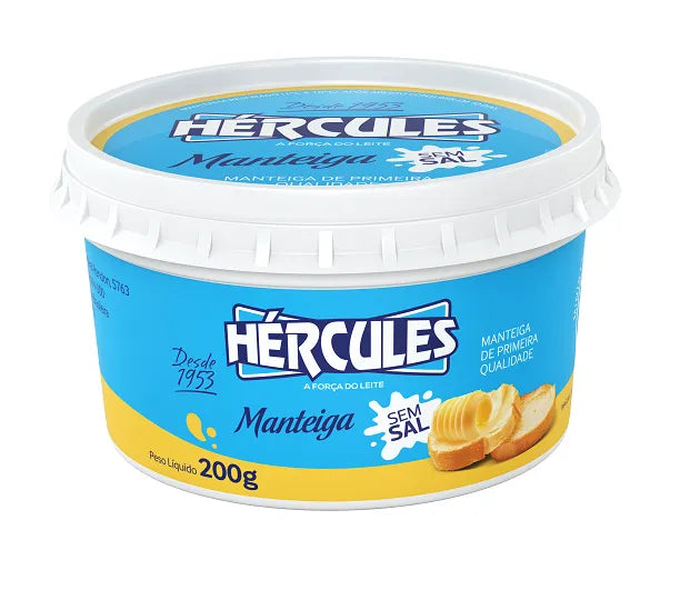 Manteiga Hércules sem Sal - 200g